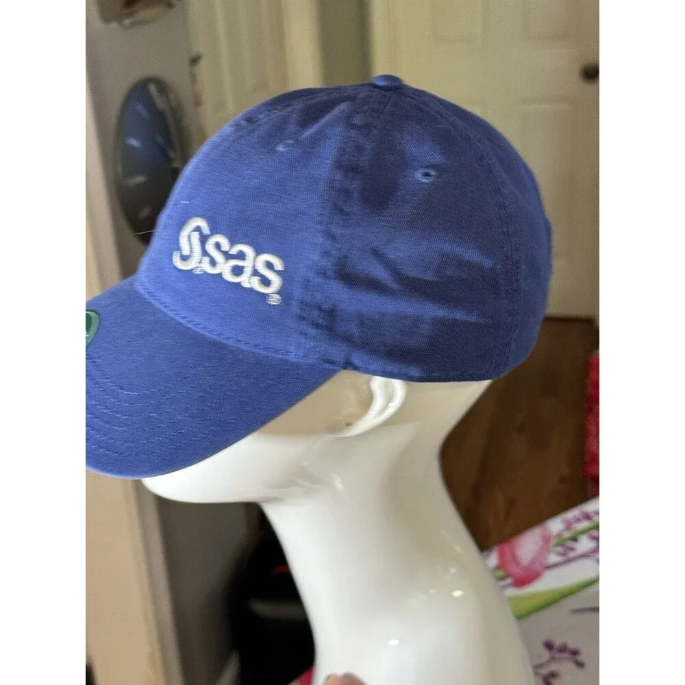 Legacy 92 Blue 6 Panel Embroidered “SAS” Adjustable Baseball Cap Hat One Size